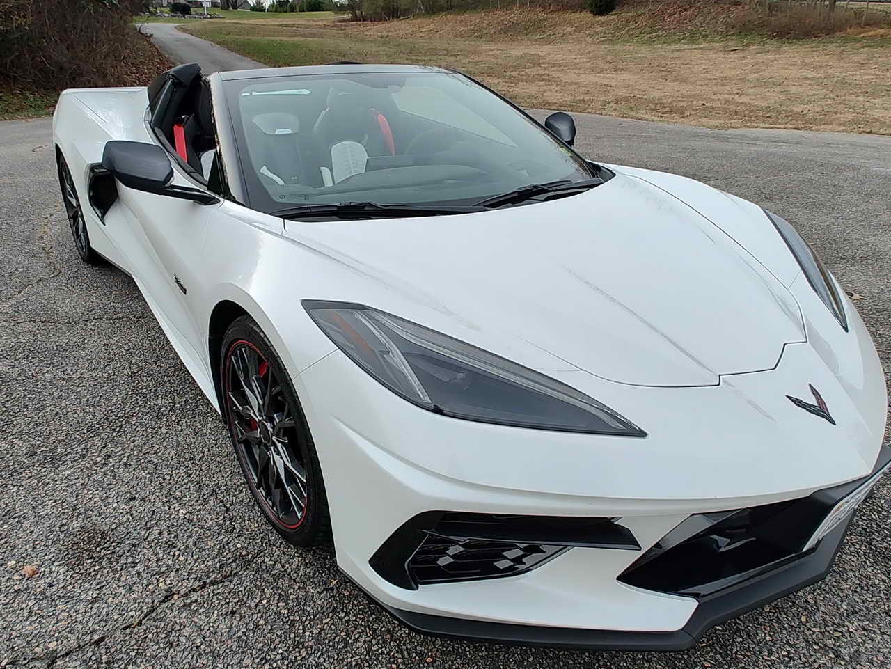 TheVetteNet.com - 2023 Corvette Convertible White Pearl